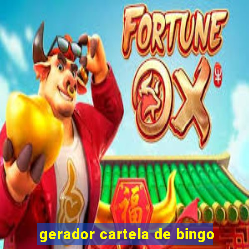 gerador cartela de bingo